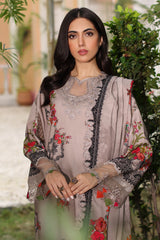 3-PC Stitched Embroidered Linen Shawl Collection SHW4-02 P