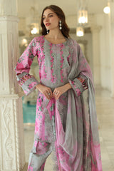 3-PC Embroidered Lawn Collection AN5-06