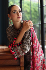 3-PC Printed Linen Collection CPW5-09