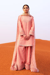 3-PC Embroidered Raw-Silk Suit CMA-5-142