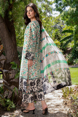 3-PC  Printed Lawn Suit CP6-27 PSOK