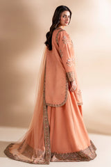 3-PC Stitched Embroidered CMA-6-400