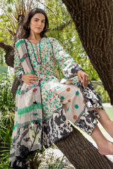 3-PC  Printed Lawn Suit CP6-27 PSOK