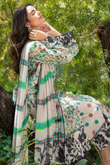 3-PC  Printed Lawn Suit CP6-27 PSOK