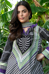 3-PC  Printed Lawn Suit CP6-24 PSOK
