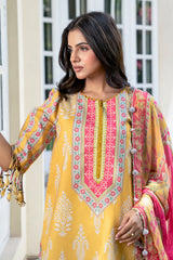 3-PC  Printed Lawn Suit CP6-26 PSOK