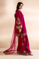 3-PC Stitched Embroidered CMA-6-313