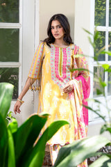 3-PC  Printed Lawn Suit CP6-26 PSOK