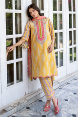 3-PC  Printed Lawn Suit CP6-26 PSOK