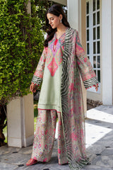 3-PC  Printed Lawn Suit CP6-20 PSOK