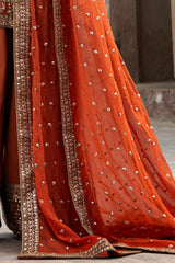 3-PC Embroidered Chiffon Suit  CMA-6-223