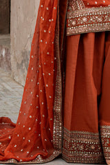 3-PC Embroidered Chiffon Suit  CMA-6-223