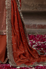 3-PC Embroidered Chiffon Suit  CMA-6-222