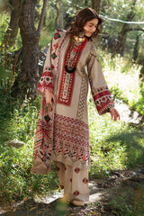 3-PC Unstitched Linen Collection CPW6-01 PSOK