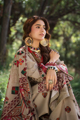 3-PC Unstitched Linen Collection CPW6-01 PSOK