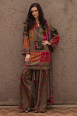 3-PC Printed Linen Collection CPW5-03
