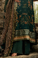 3-PC Unstitched Embroidered Chiffon Collection VSLW6-14 PSOK