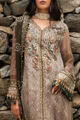 3-PC Unstitched Embroidered Chiffon Collection VSLW6-13 PSOK