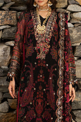 3-PC Unstitched Embroidered Chiffon Collection VSLW6-16 PSOK