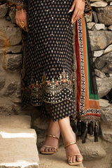 3-PC Unstitched Embroidered Chiffon Collection VSLW6-15 PSOK