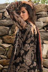 3-PC Unstitched Embroidered Chiffon Collection VSLW6-15 PSOK