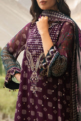3-PC Unstitched Embroidered Chiffon Collection VSLW6-12 PSOK