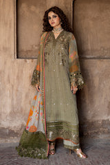 3-PC  Embroidered Chiffon Collection VSLW6-05 PSOK