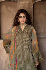 3-PC  Embroidered Chiffon Collection VSLW6-05 PSOK