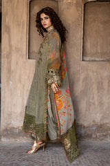 3-PC  Embroidered Chiffon Collection VSLW6-05 PSOK