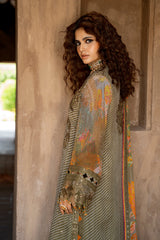 3-PC  Embroidered Chiffon Collection VSLW6-05 PSOK