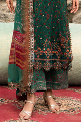 3-PC Unstitched Embroidered Chiffon Collection VSLW6-18 PSOK
