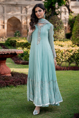 3-PC Embroidered Chiffon CMA-6-415