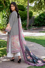3-PC  Printed Lawn Suit CP6-22 PSOK