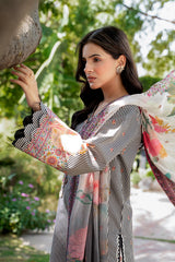 3-PC  Printed Lawn Suit CP6-22 PSOK