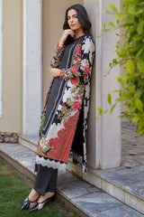 3-PC  Printed Lawn Suit CP6-21 PSOK