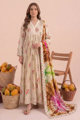 3-PC Stitched Embroidered CPM-6-217