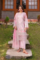 3-PC Stitched Embroidered Lawn Collection CRB6-12P