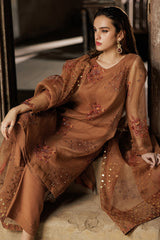 3-PC Embroidered Organza Suit CMA-4-091