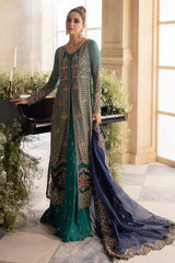 3-Pc Premium Luxury Handwork Chiffon with Premium Embroidered Dupatta Suit DJW4-07 P
