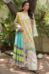 3-PC Stitched Embroidered Lawn  Collection RN6-05 PSOK