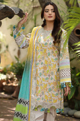 3-PC Stitched Embroidered Lawn  Collection RN6-05 PSOK