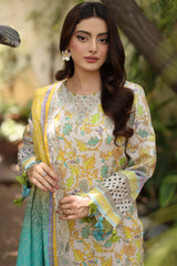 3-PC Stitched Embroidered Lawn  Collection RN6-05 PSOK