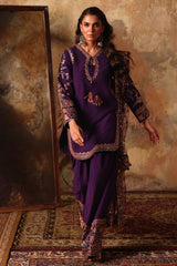 3-PC Embroidered Raw-Silk Suit CMA-5-049