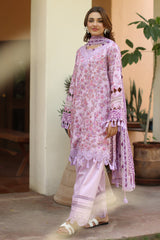 3-PC Stitched Embroidered Lawn  Collection RN6-08 PSOK