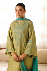 3-PC Embroidered Zarri Lawn  CMA-6-286