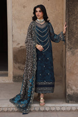 3-pc  Embroidered Printed Chiffon Collection VSL25-43 PSOK