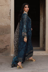 3-pc  Embroidered Printed Chiffon Collection VSL25-43 PSOK