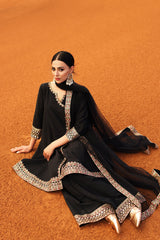 3-PC Embroidered Raw-Silk Suit CMA-5-130H