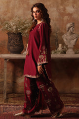 3-PC Embroidered Raw-Silk Suit CMA-5-068
