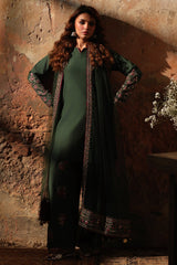 3-PC Embroidered Raw-Silk Suit CMA-5-079